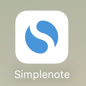 スマホとPCでテキストデータ　メモ　を同期するアプリ　Simplenote